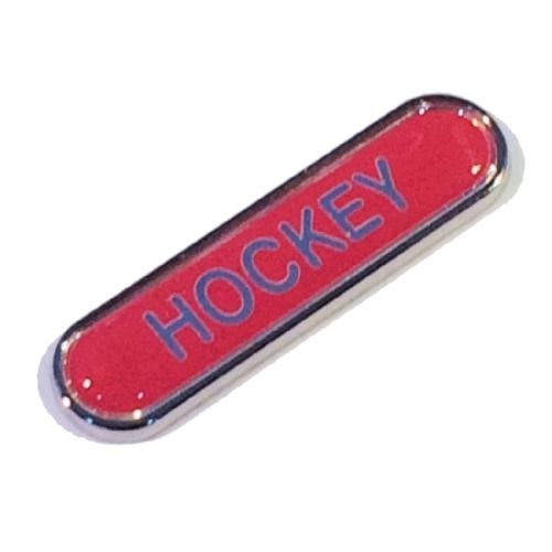 HOCKEY bar badge